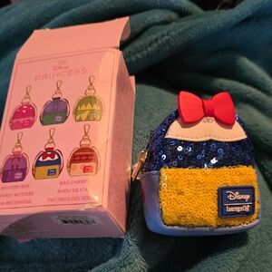 Disney Princess Sequin Bag Charm - Blue and Yellow